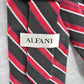 Alfani Black Red Stripe Men's Neck Tie 100% Silk NWOT