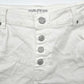 Maurices High Rise Button White Shorts Bottoms Pants Plus Size 18