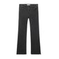 Mango Black Flare Opening Jeans Teen Youth Medium Junior Denim Pants M NWT