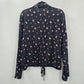 No Boundaries Black Floral Long Sleeve Blouse Top Shirt Plus XXL