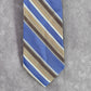 Arrow Blue Brown Stripe 100% Silk Men's Neck Tie NWOT