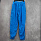 Casual Isle Blue Jogger Track Vintage 90's Pants Extra Large