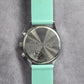 Darice Mint Green Fashion Silver Womens Flexible Watch Jewelry Accessories JB4-1