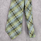 Stafford Green Gray Dot Floral Geometric Men's 100% Silk Neck Tie NWOT