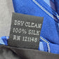 Arrow Blue Gray Silver Stripe 100% Silk Men's Neck Tie NWOT