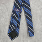 Stafford Navy Blue Gray Stripe Men's Neck Tie NWOT