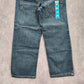 Old Navy Loose Boys Blue Adjustable Waist Relaxed Fit Leg Jeans 7 Regular