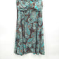 Cato Brown Green Floral Sleeveless Knee Length Dress Plus 22W