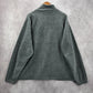 Harriton Gray Zip Long Sleeve Fleece Sweater Jacket Mens XL