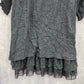 Urban Mango Black Short L Knee Length Lace Dress Size Large