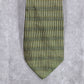 DKNY Black Gold Stripe Geometric 100% Silk Men's Neck Tie NWOT