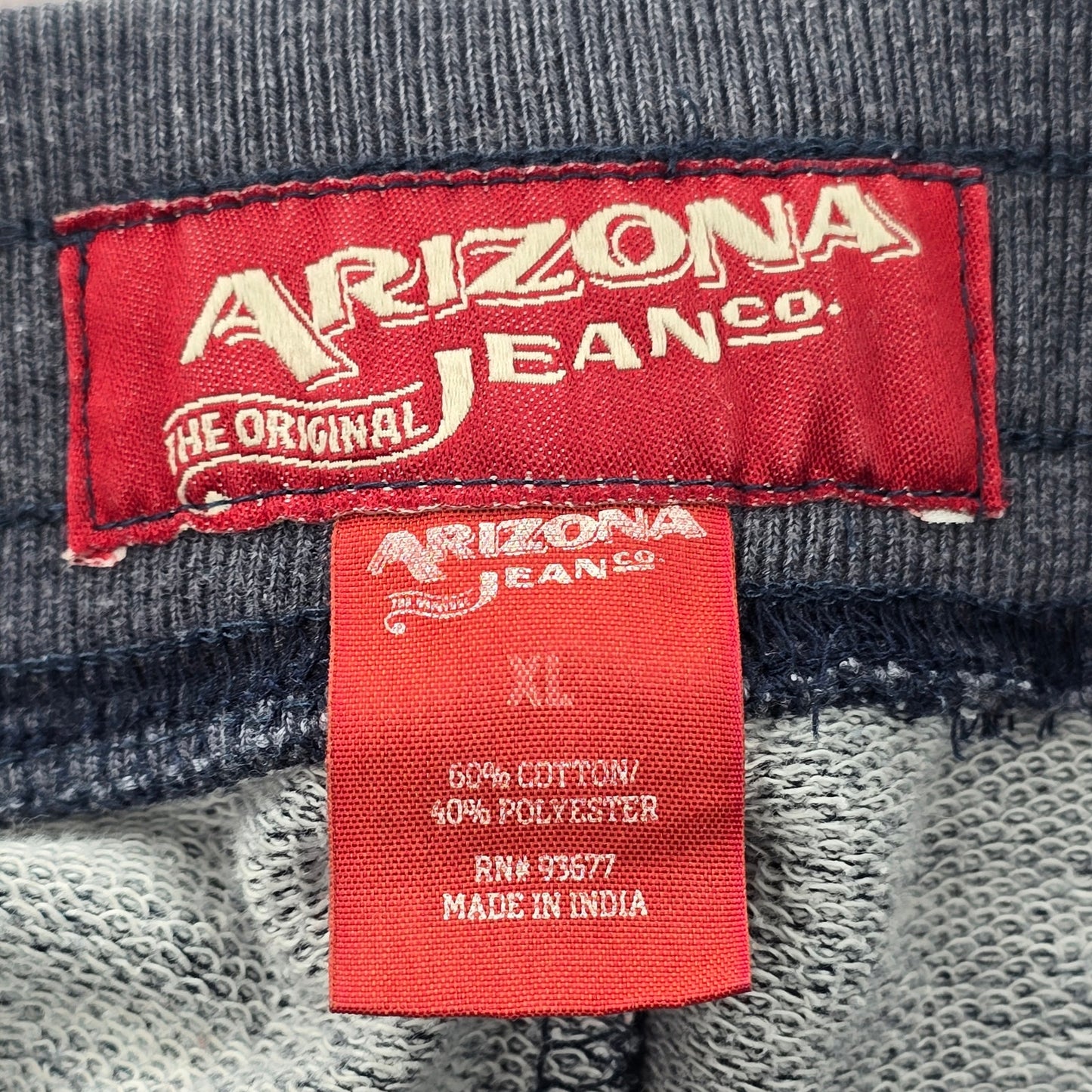 Arizona Jeans Co Blue Track Jogger Activewear Ankle Long Pant Bottom Extra Large