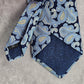 Tom James Executive Collection Blue Floral Paisley Men's Silk Neck Tie NWOT