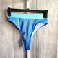 Shein Blue Bikini Bottoms Swimwear Swimsuit Size Medium