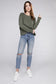 Ribbed Dolman Long Sleeve Sweater