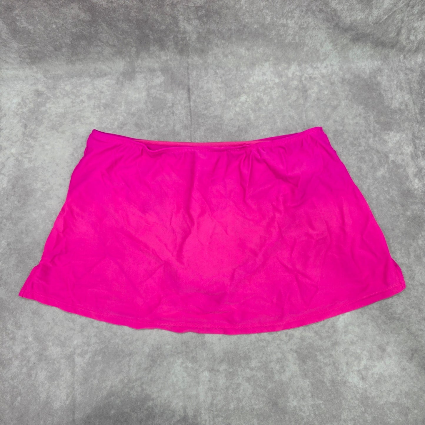 Time and Tru Pink Skort Medium  8-10 Bikini Bottom Swimwear