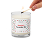 Santas Favorite Ho Soy Wax Cotton Wick Unscented Glass Jar Candle Birthday Anniversary Christmas New Years Funny Gift for Her Him