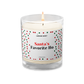 Santas Favorite Ho Soy Wax Cotton Wick Unscented Glass Jar Candle Birthday Anniversary Christmas New Years Funny Gift for Her Him